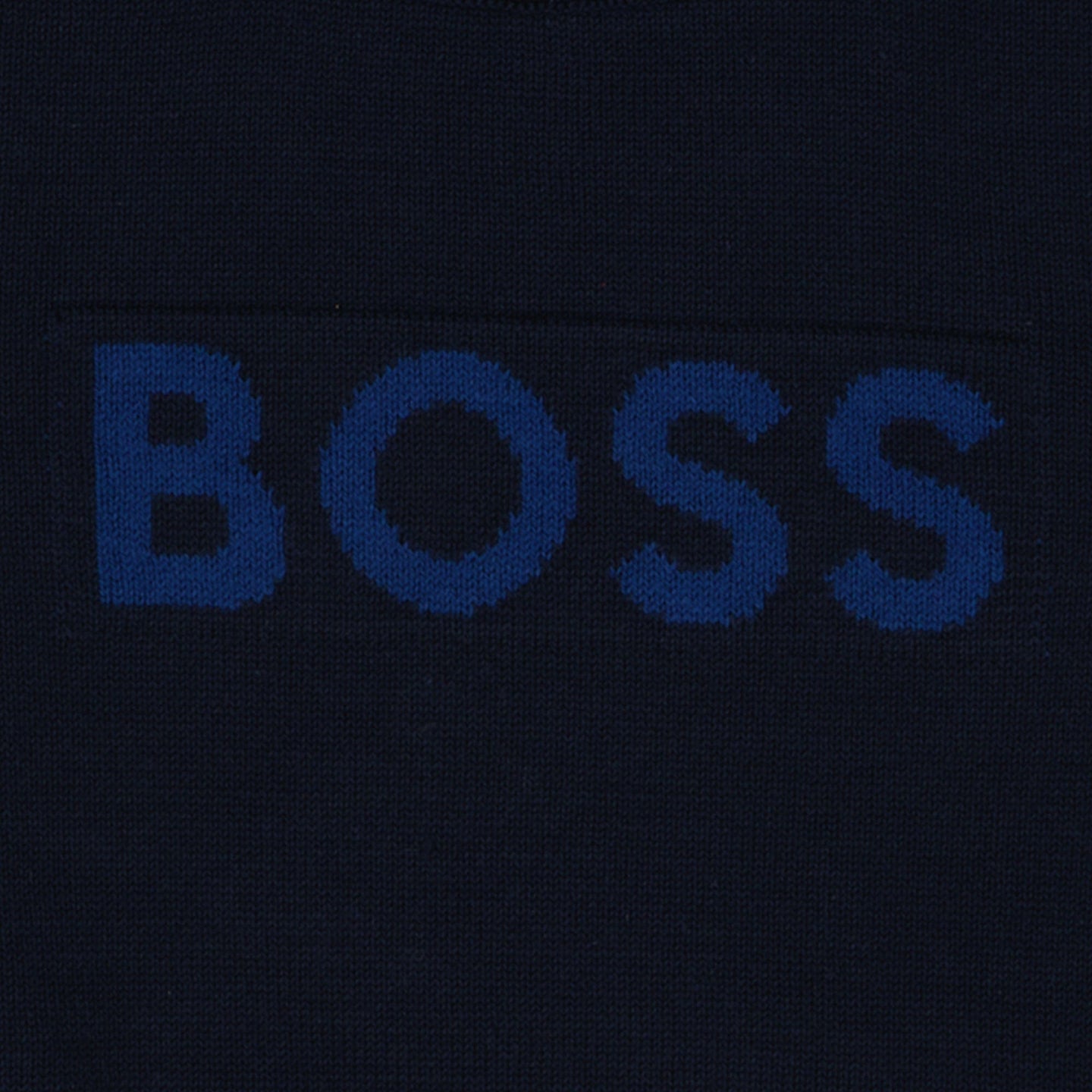 Boss Baby Jongens Trui Navy 6 mnd