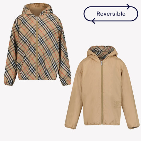 Burberry Unisex Tussenjas Beige 3Y