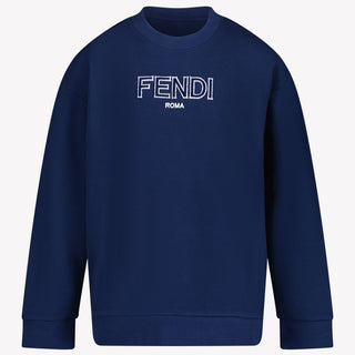 Fendi Unisex Sweater Navy