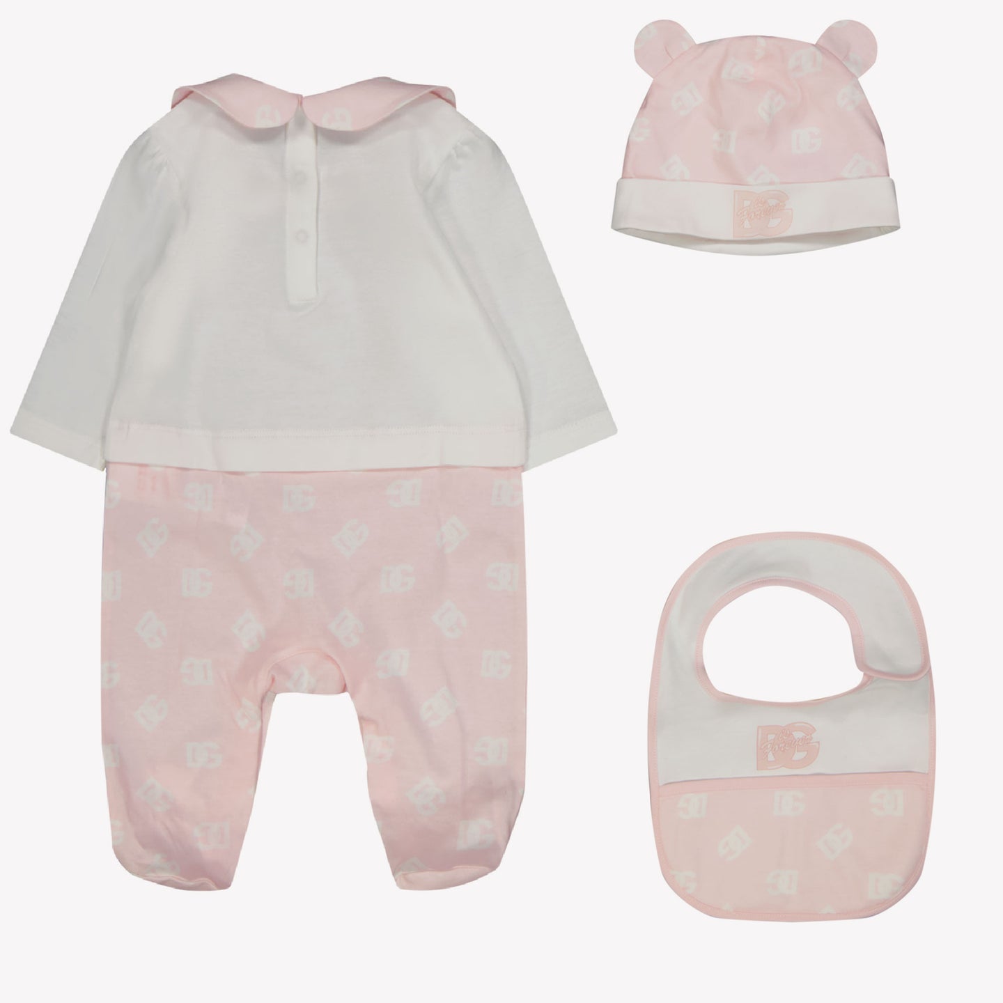 Dolce & Gabbana Baby girls box suit Pink