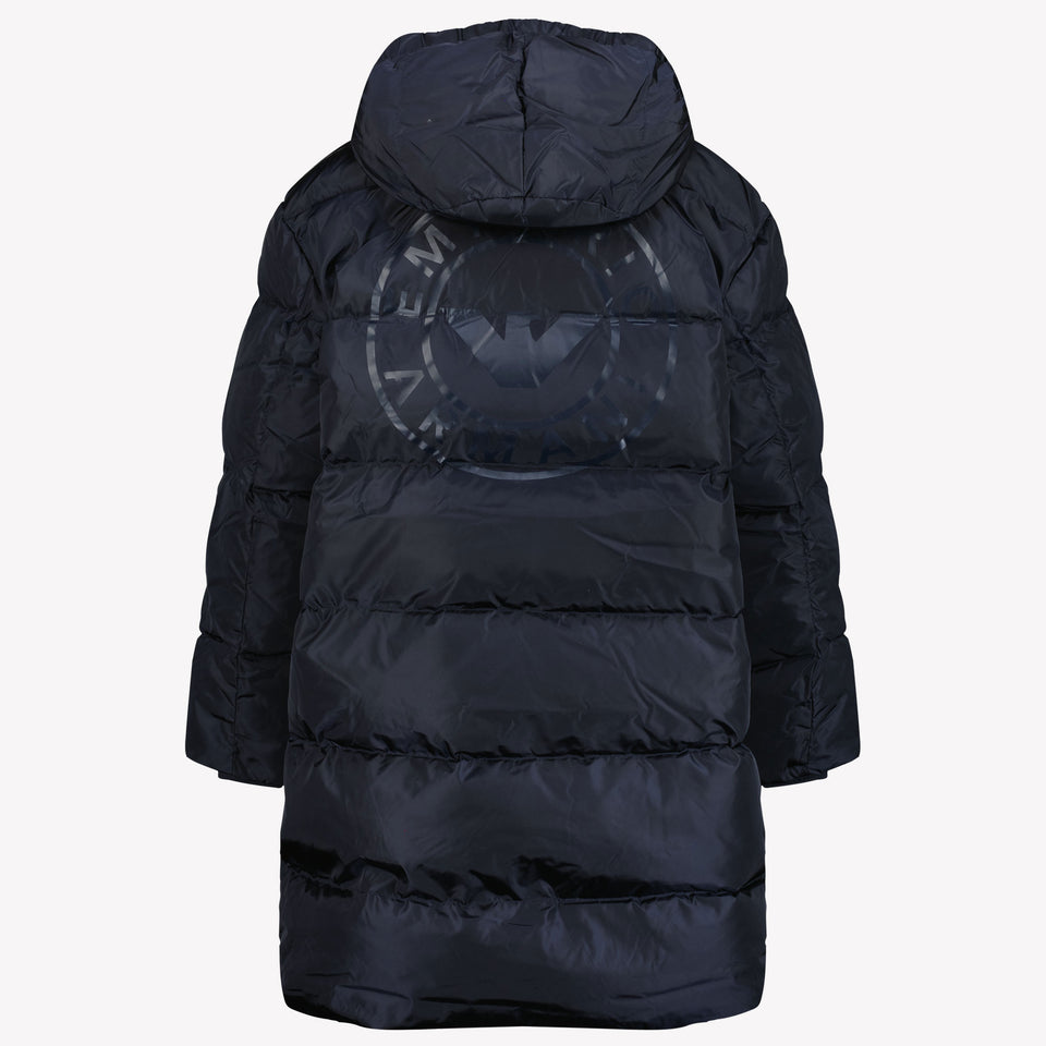 Armani Boys Winter Jacket Navy