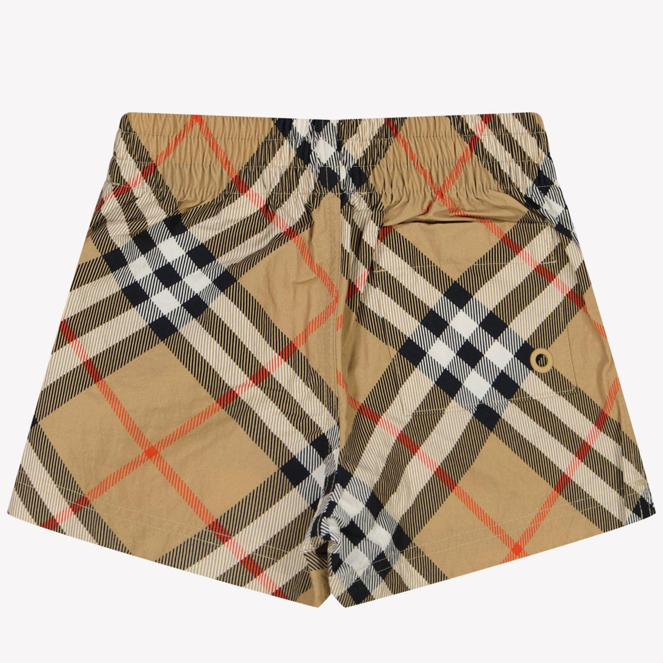 Burberry Atticus Baby Boys Swimwear In Beige