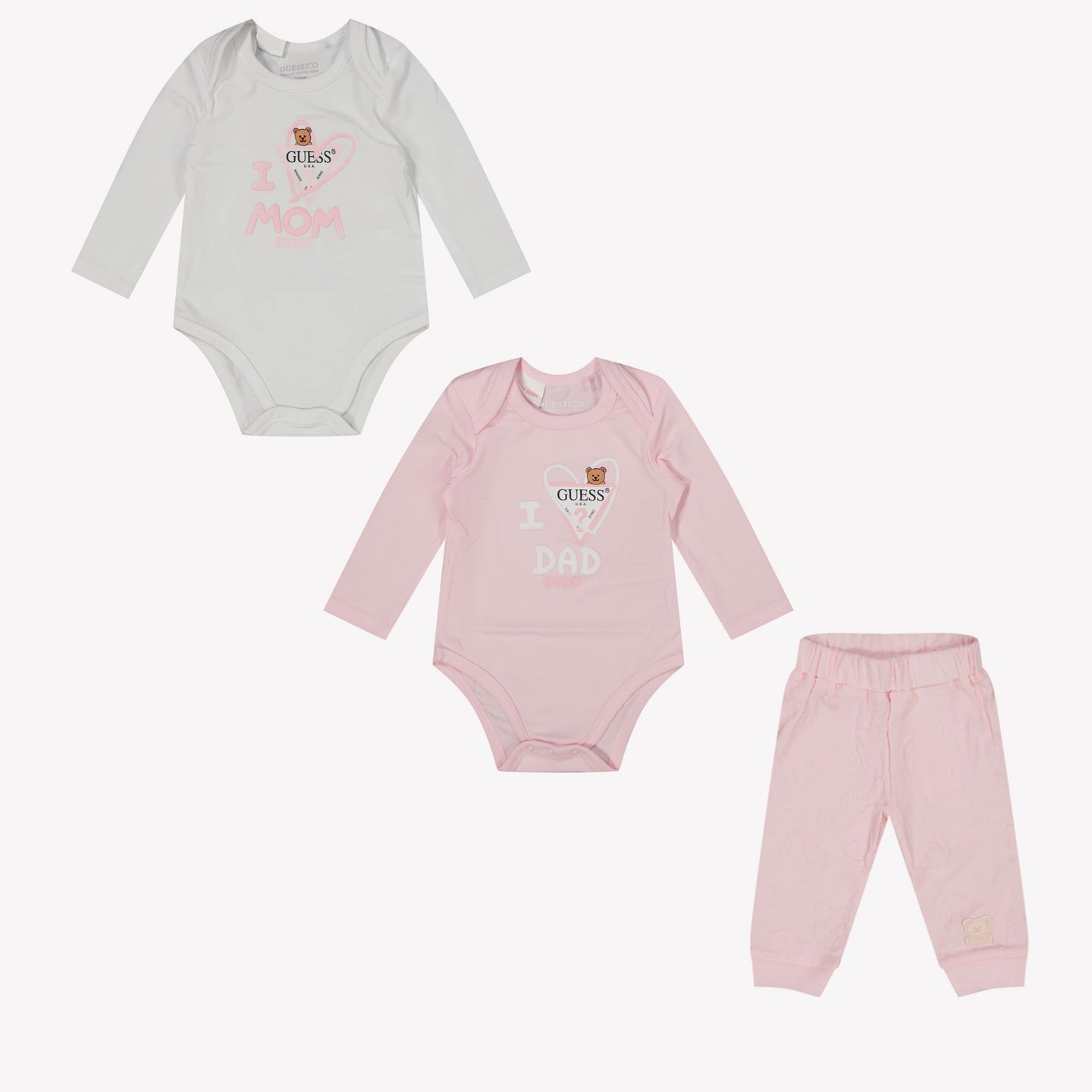 Guess Baby Meisjes Boxpakje In Licht Roze