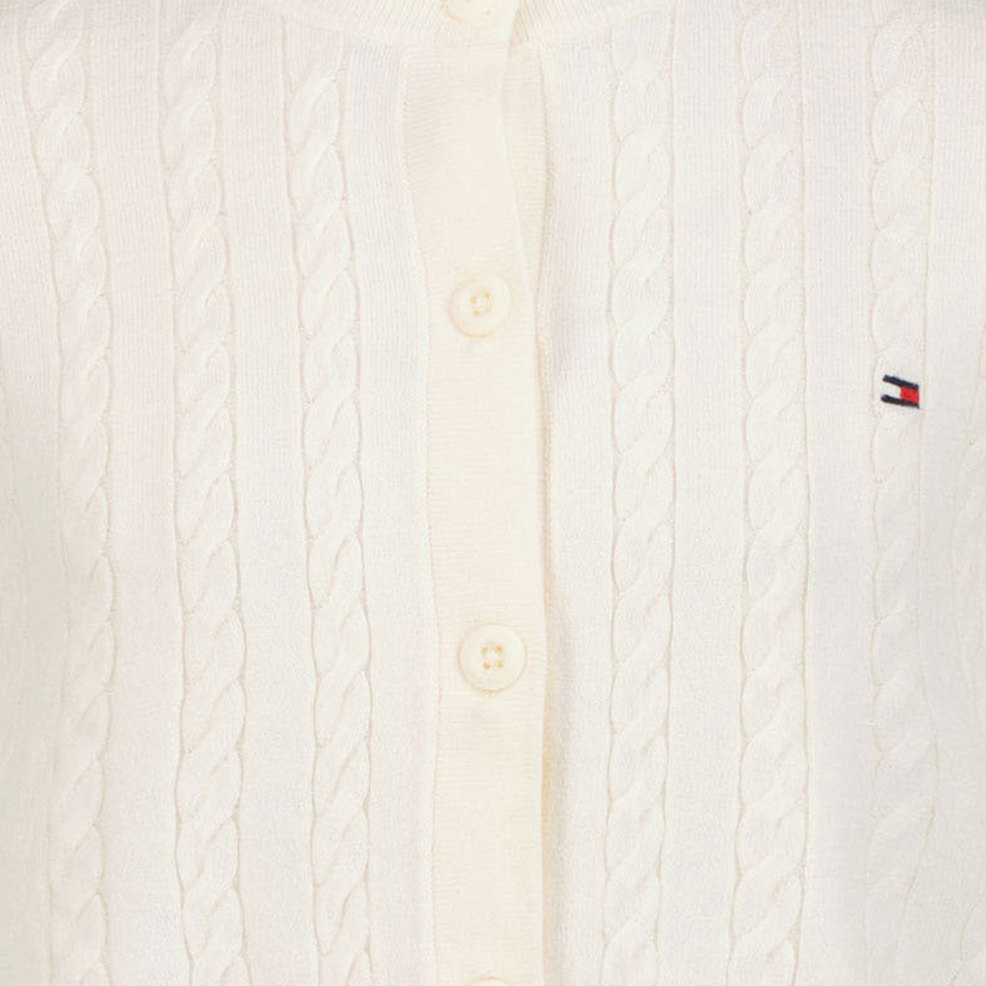 Tommy Hilfiger Kinder Meisjes Vest Off White