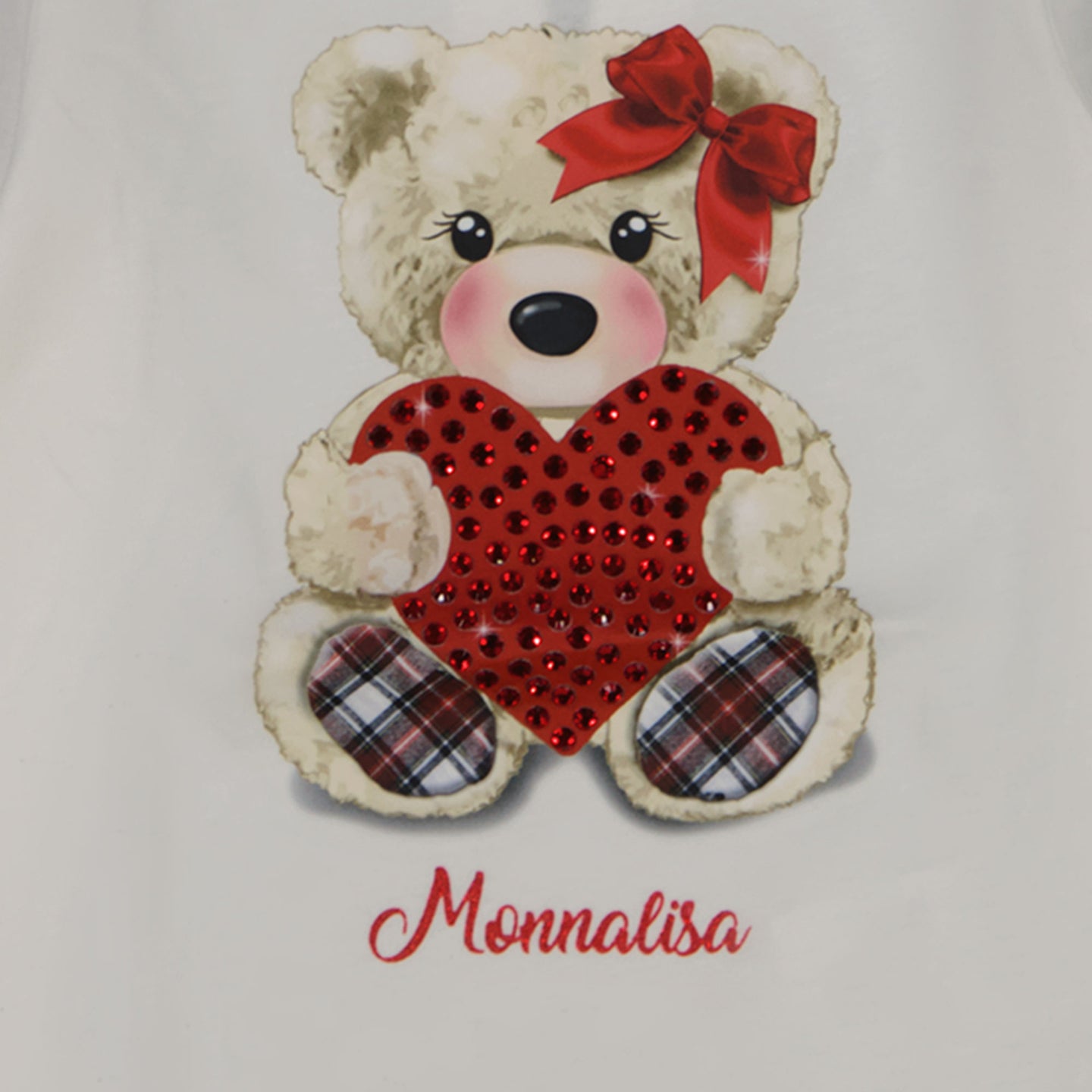 MonnaLisa Baby Meisjes T-shirt Off White