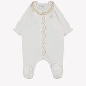 Tartine et chocolat baby girls box suit White