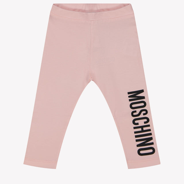 Moschino Baby Meisjes Legging Licht Roze 3/6