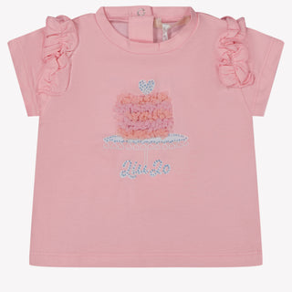 Liu Jo Baby Girls T-Shirt in Pink