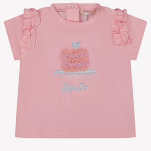 Liu Jo Baby Girls T-Shirt  Pink