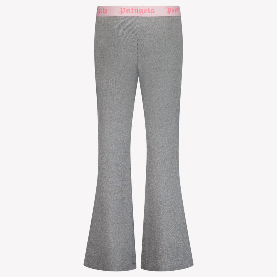 Palm Angels Girls Trousers Silver