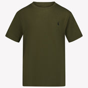 Ralph Lauren Kinder Jongens T-Shirt In Army