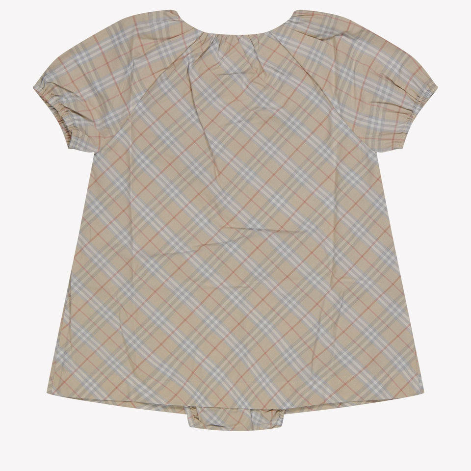 Burberry Baby Meisjes Jurk Licht Beige