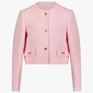 Versace Kids Girls Jacket  Light Pink