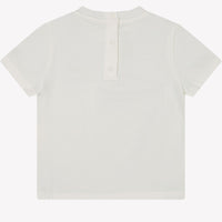Fendi Baby Unisex T-shirt Wit