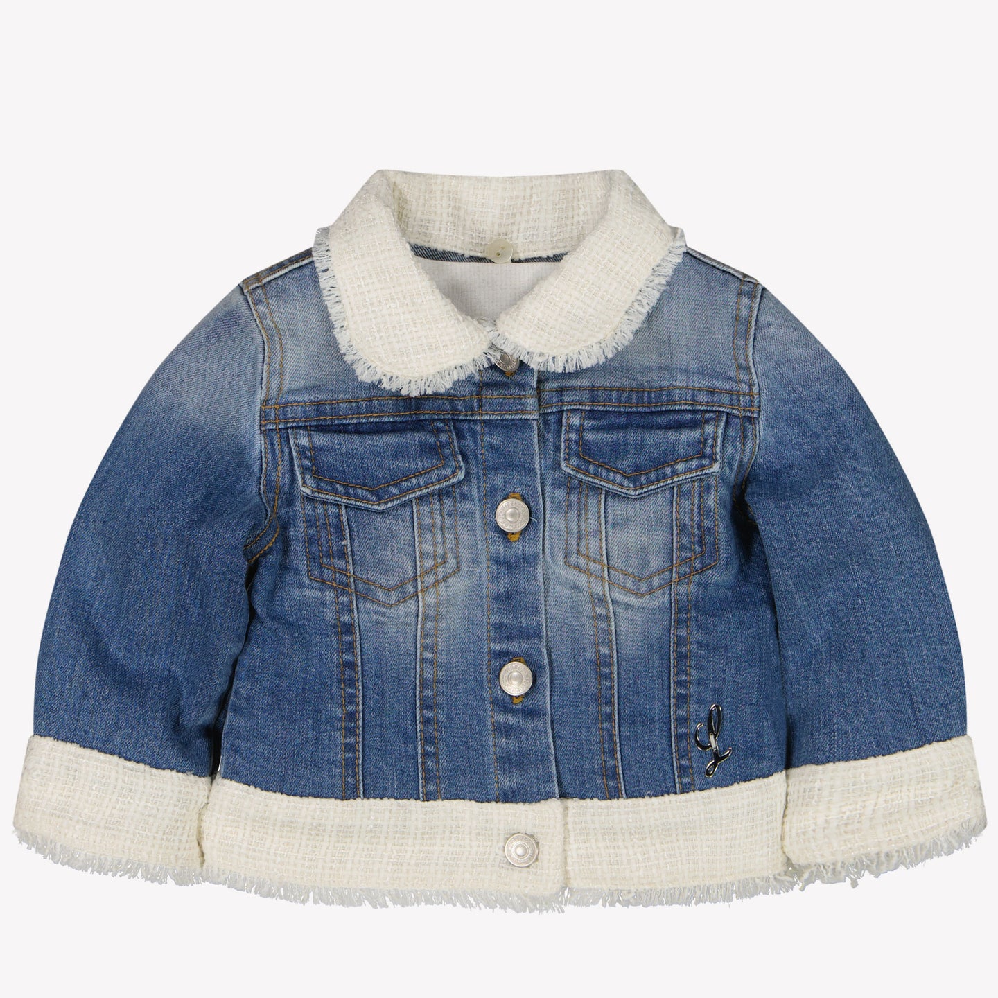 Lapin House Baby Meisjes Jas Jeans