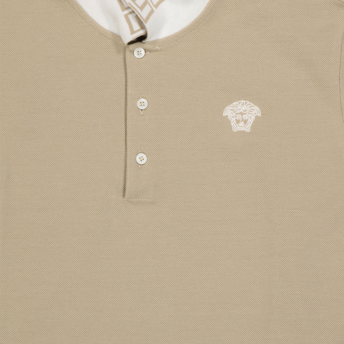 Versace Kinder Jongens Polo In Beige