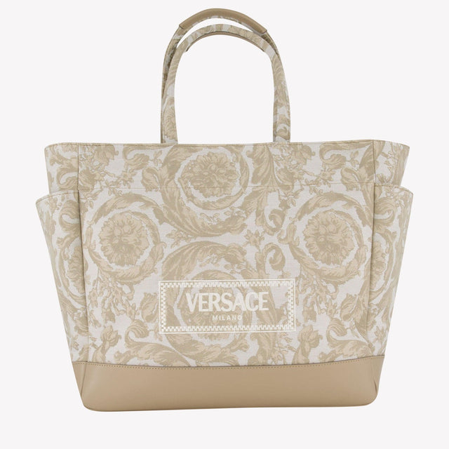 Versace Baby Unisex Diaperbag in Gray