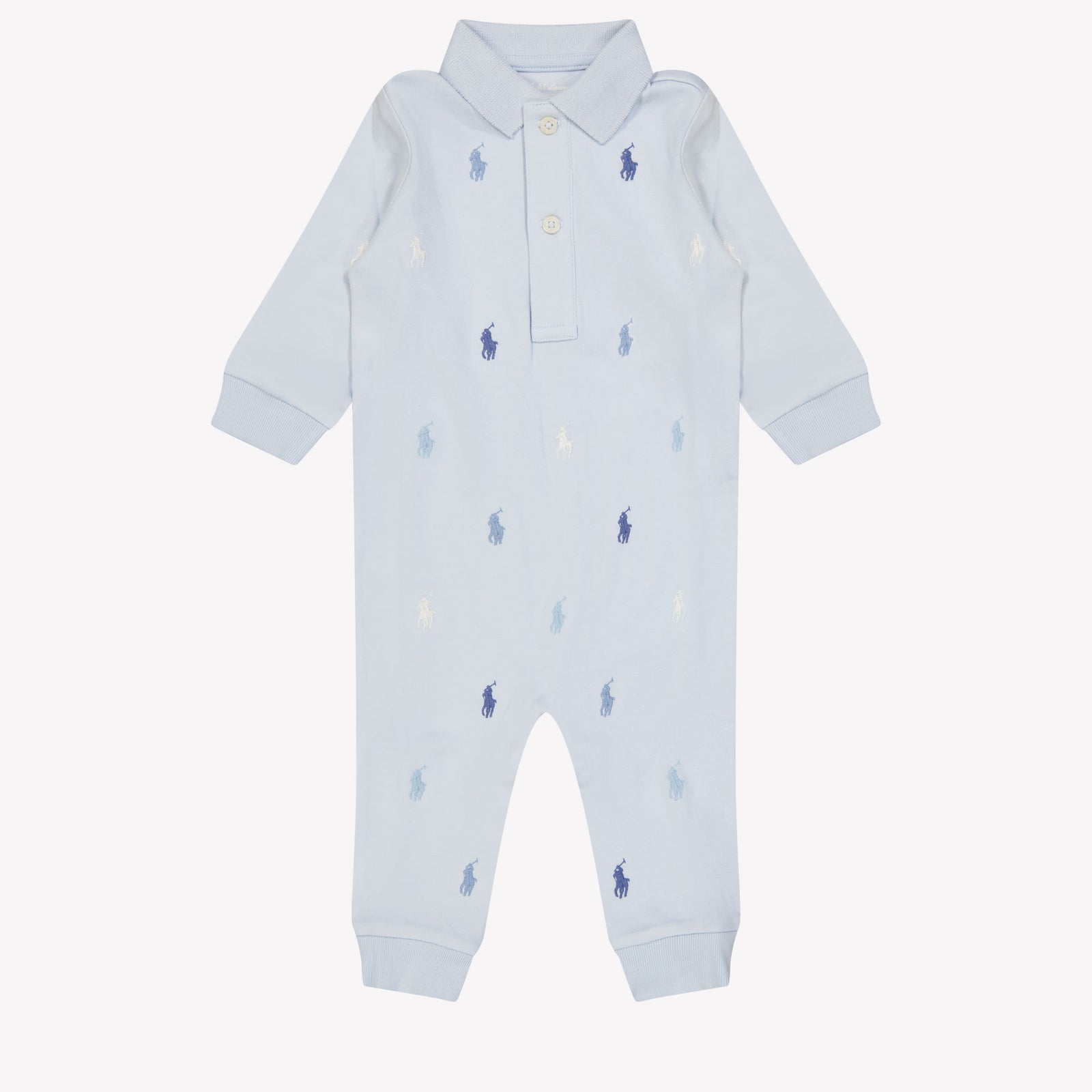 Ralph Lauren Baby boys box suit Light Blue