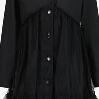 Patrizia Pepe Kids Girls Dress Black