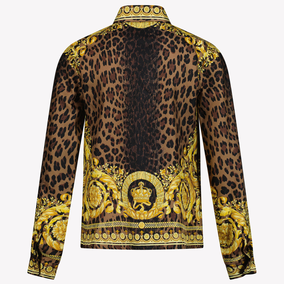 Versace Girls blouse Brown