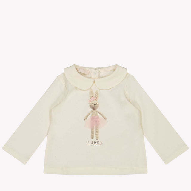 Liu jo baby girls t-shirt White