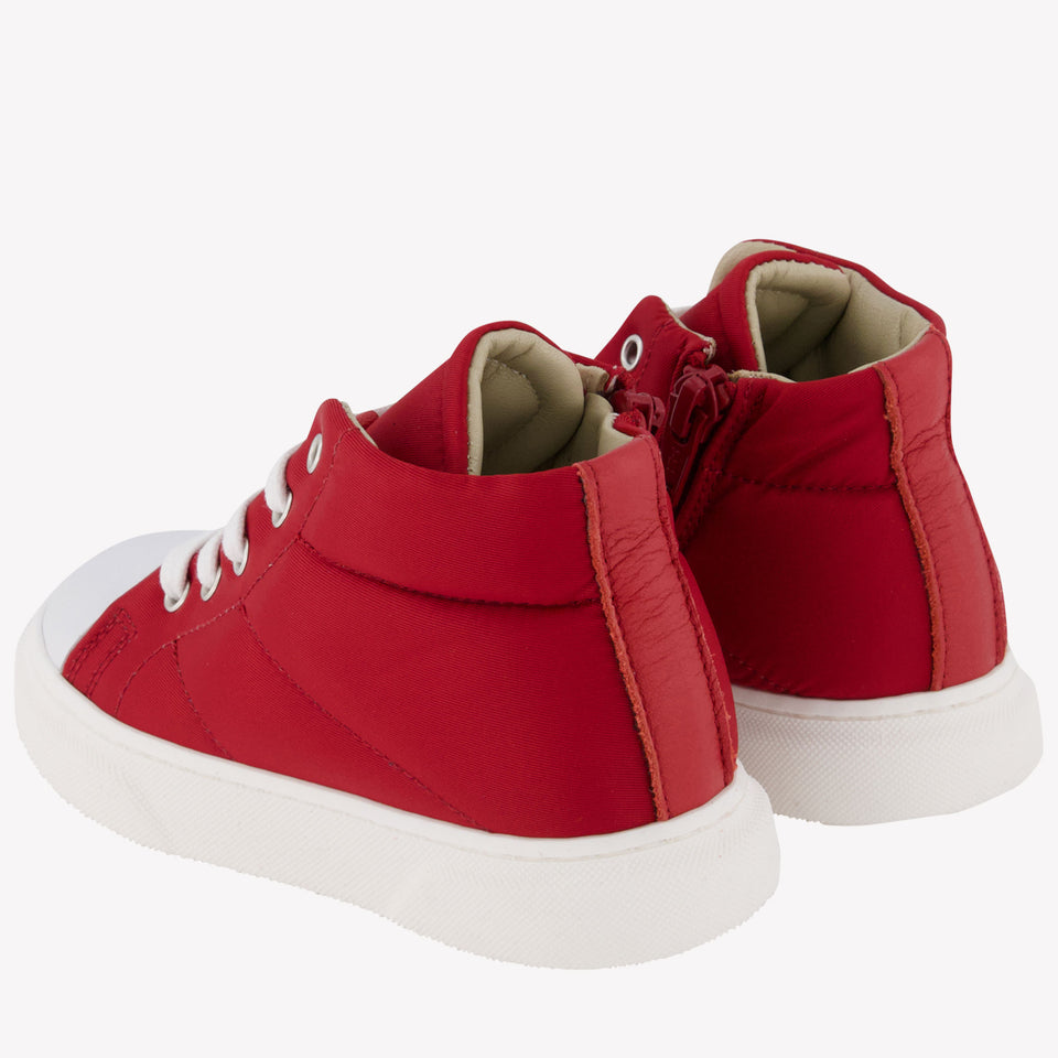 Andrea Montelpare Boys Sneakers Red