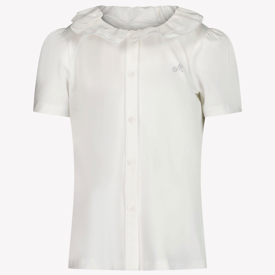 MonnaLisa Kids Girls Blouse in OffWhite