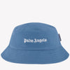 Palm Angels Kids Boys Hat Blue