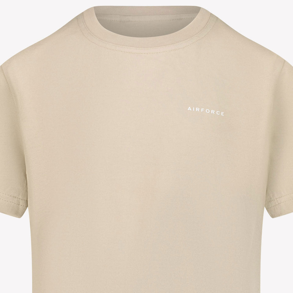 Airforce Boys t-shirt Taupe