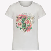 Guess Meisjes T-shirt Wit