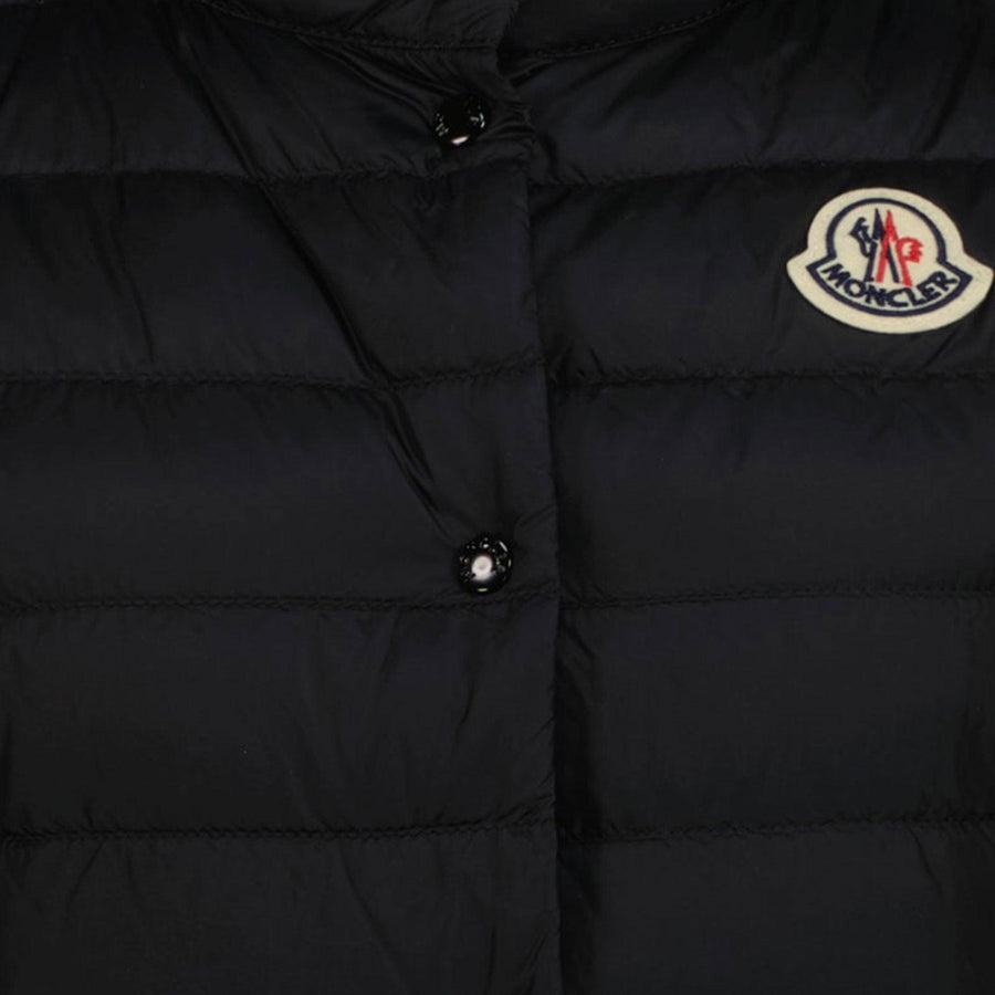 Moncler Kids Girls Bodywarmer  Black
