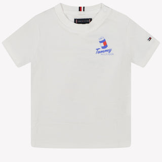 Tommy Hilfiger Baby Jongens T-Shirt Wit