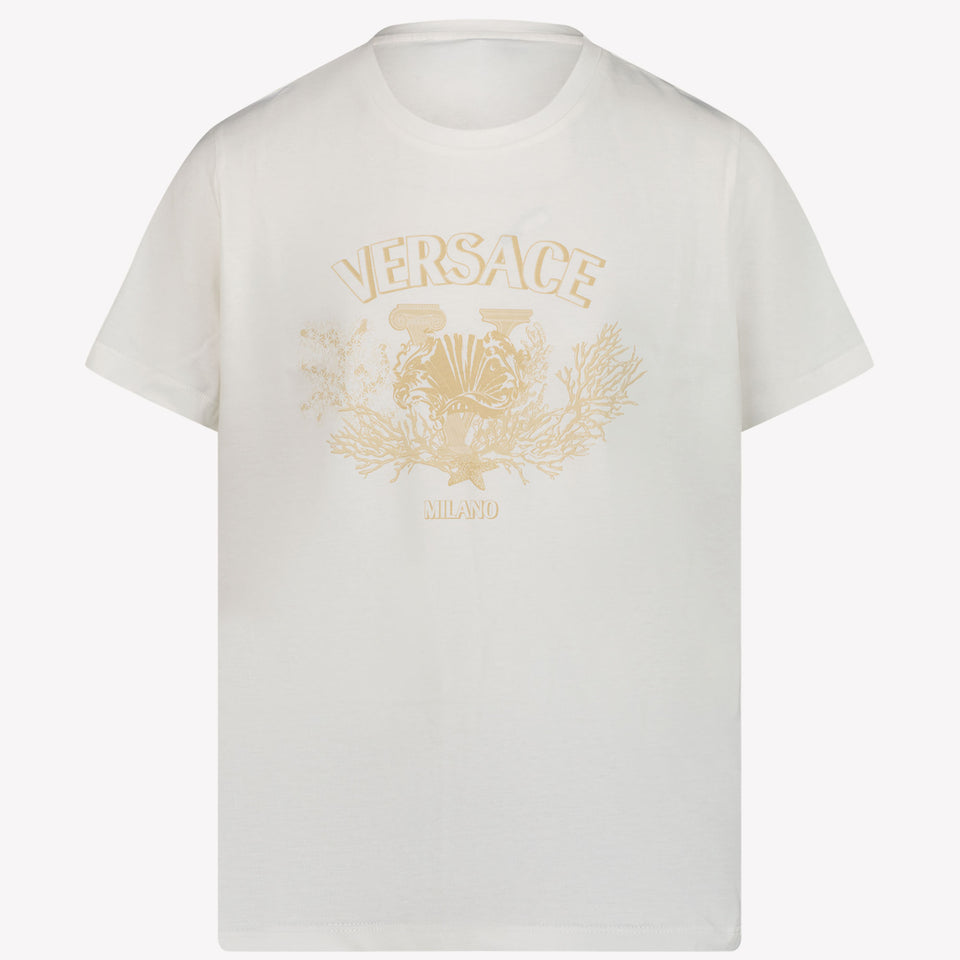 Versace Unisex T-shirt Wit