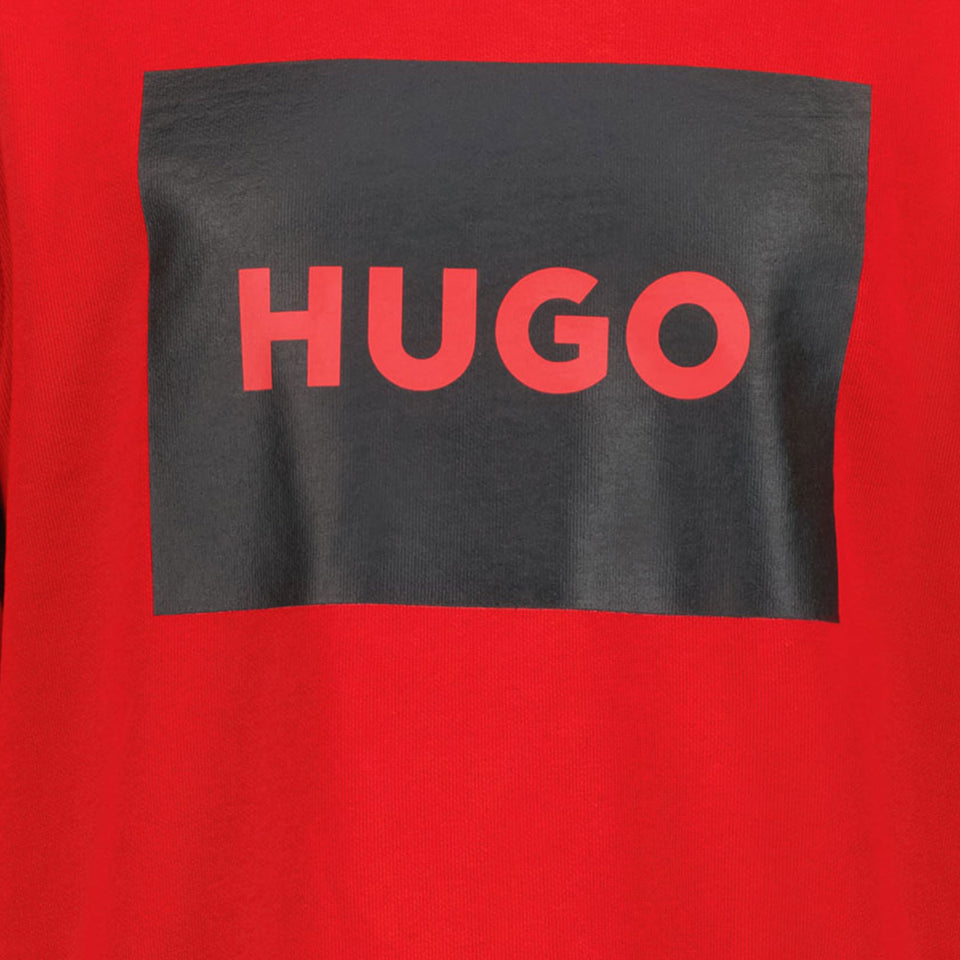 Hugo Children's Boys Sweater Red