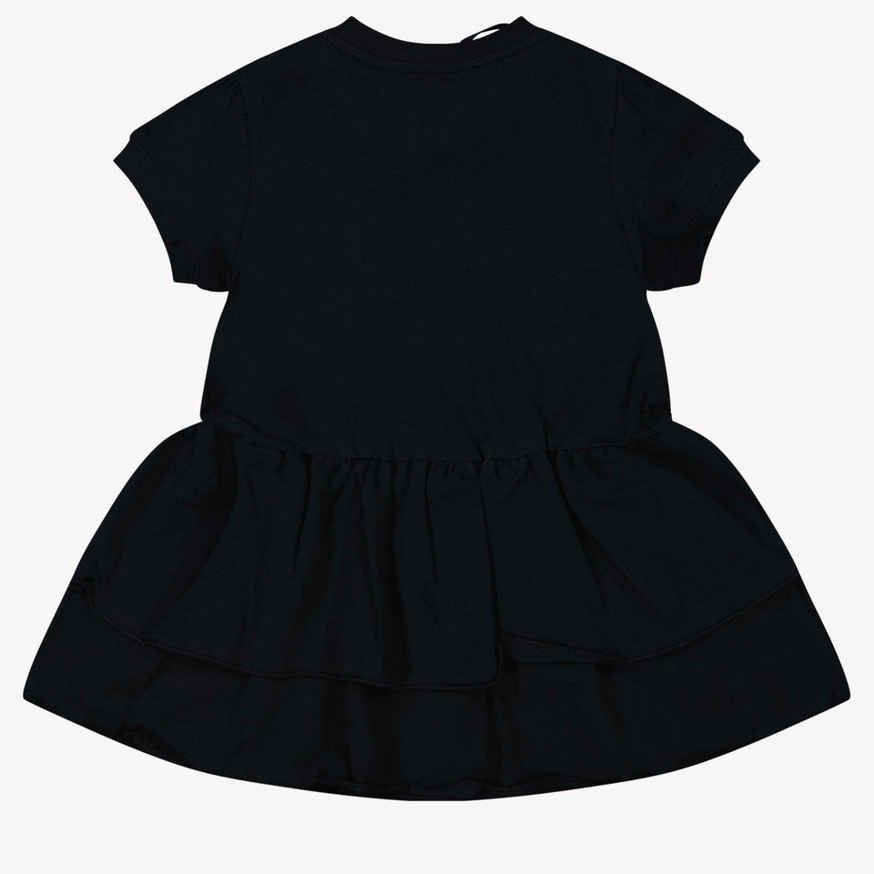 Moncler Baby Girls Dress In Navy