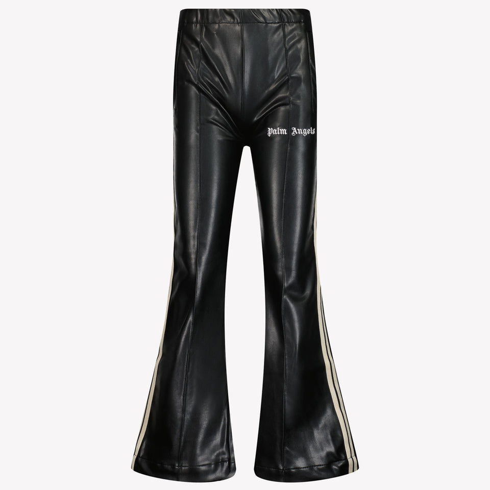 Palm Angels Girls Pants Black