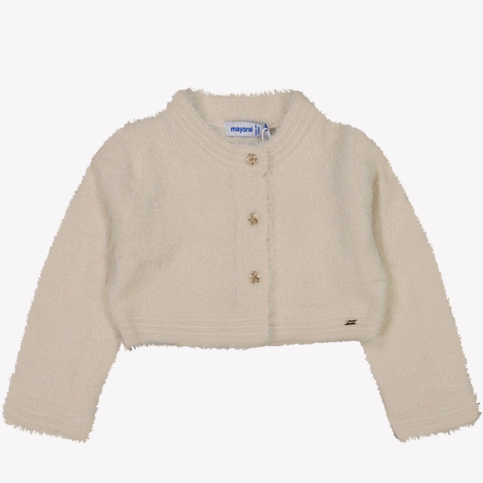 Mayoral Baby Meisjes Vest Off White 6 mnd