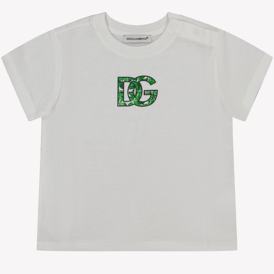 Dolce & Gabbana Baby Jongens T-shirt Wit 3/6