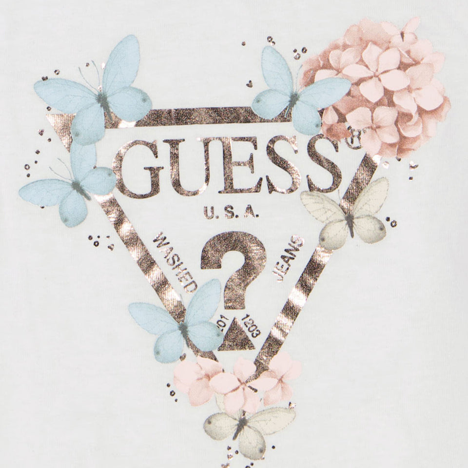 Guess Baby Girls T-Shirt in White