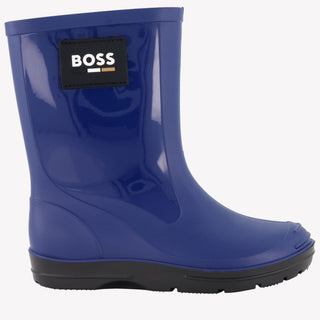 Boss Jongens Laarzen Blauw