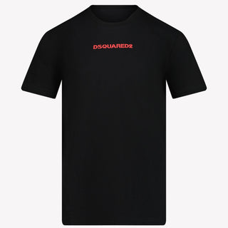 Dsquared2 Jongens T-shirt Zwart 4Y