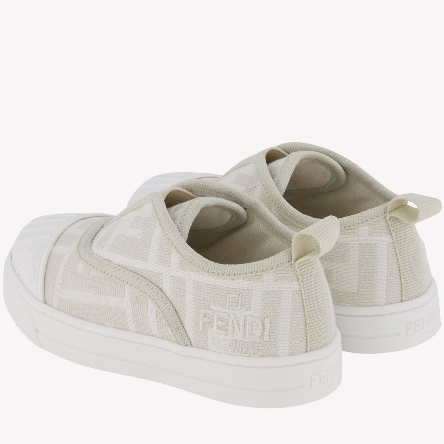 Fendi Unisex Sneakers Licht Beige 19