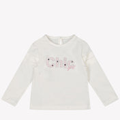 Lapin House Baby Girls T-shirt OffWhite