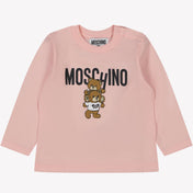 Moschino Baby Unisex T-shirt Light Pink