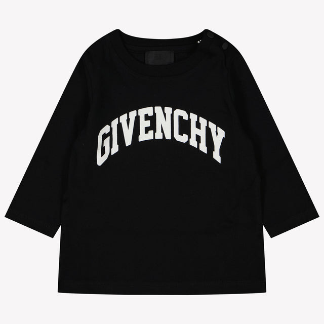 Givenchy Baby Jongens T-shirt Zwart