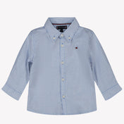 Tommy Hilfiger Baby Jongens Blouse Licht Blauw