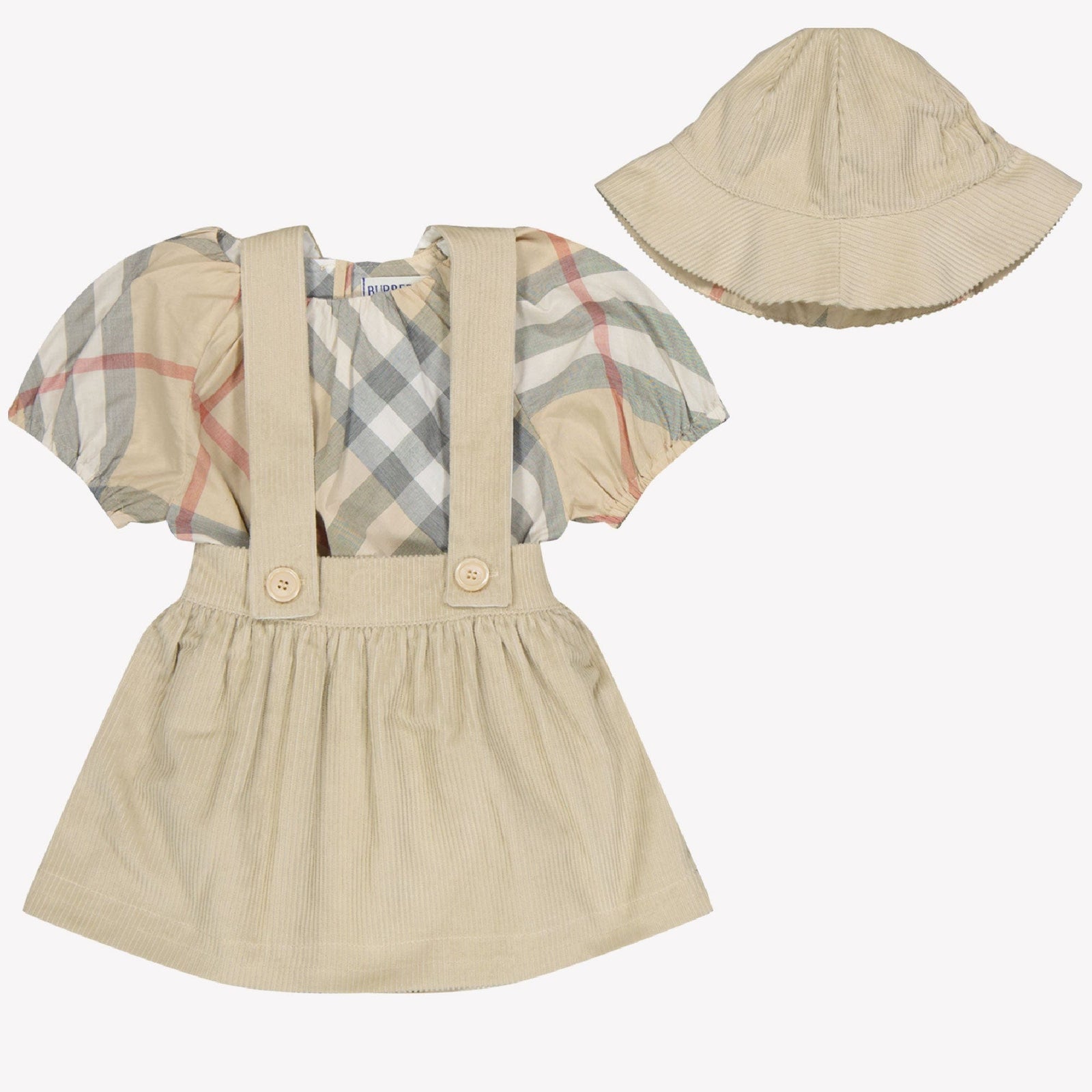 Burberry Sofia Baby Girls Set in Beige