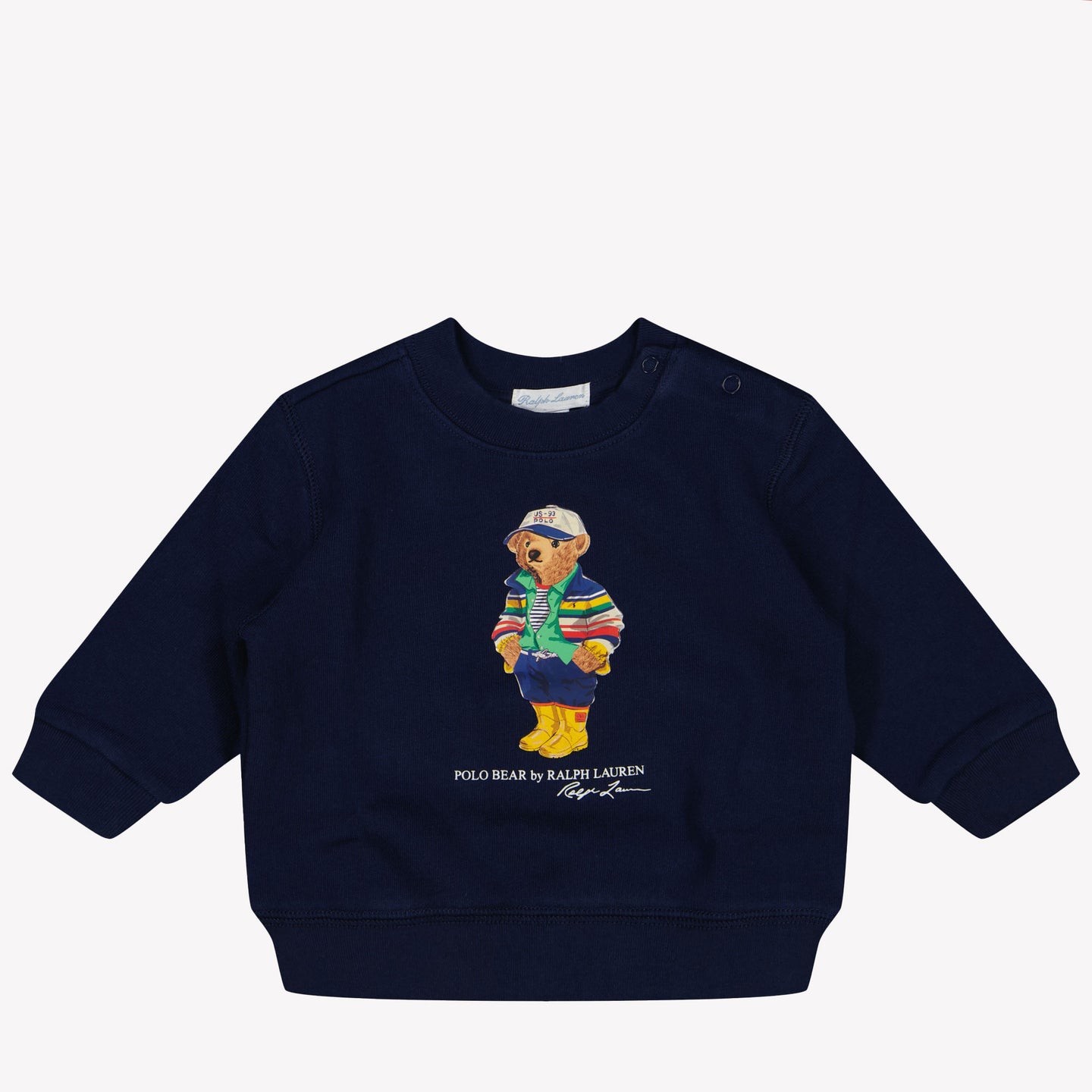 Ralph Lauren Baby Jongens Trui In Navy