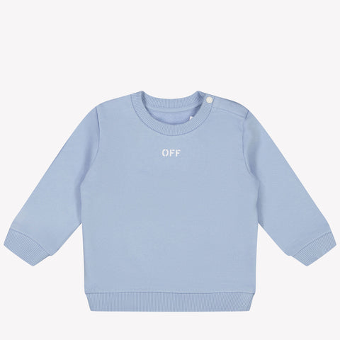 Off-White Baby boys sweater Light Blue