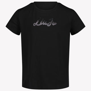 Liu Jo Meisjes T-shirt Zwart